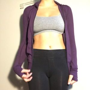 Lululemon Purple Active zip-up